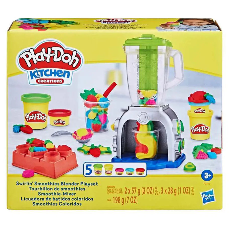 Play-Doh Swirlin' Smoothies Toy Blender Playset (12 Pieces)