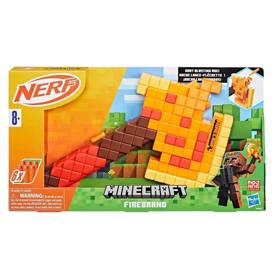 Nerf Minecraft Firebrand Blaster
