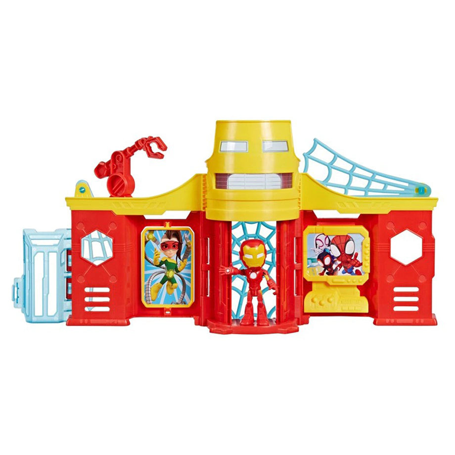 Hasbro Marvel Spidey & His Amazing Friends Stark Tower Playset with Figure