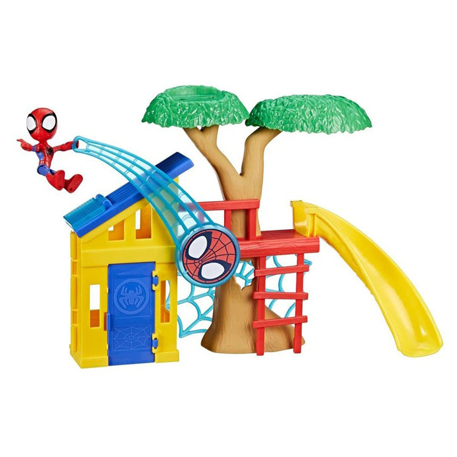 Hasbro Marvel Spidey & His Amazing Friends Spidey Playground Playset with Figure
