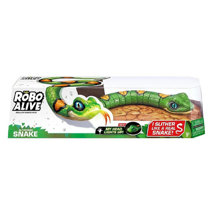 Robo Alive Snake Robotic Toy (40 cm, Assorted)