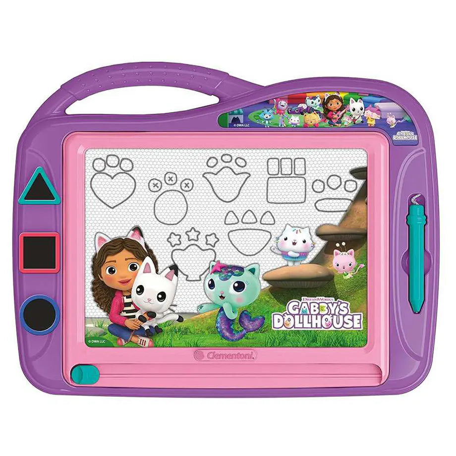 Clementoni Gabby's Dollhouse Magnetic Drawing Board