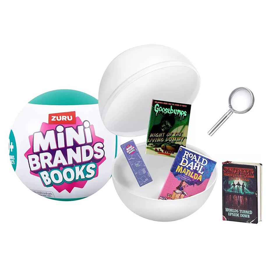 5 Surprise Mini Brands Books S1 Collectible Ball