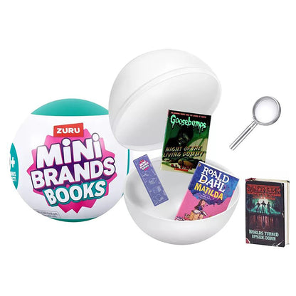 5 Surprise Mini Brands Books S1 Collectible Ball