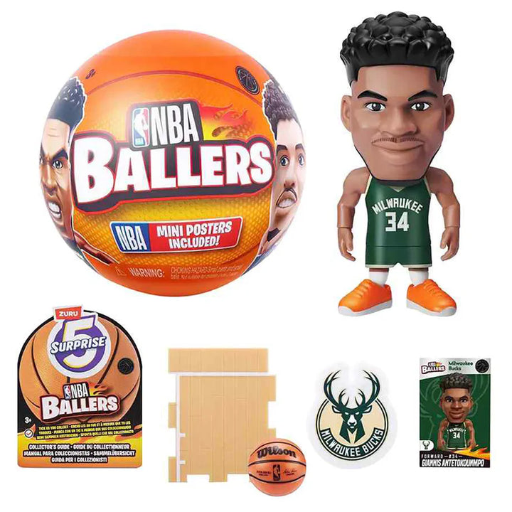 5 Surprise NBA Ballers S1 Collectible Ball