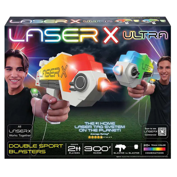 Laser X Ultra Double Sport Blaster (Pack of 2)