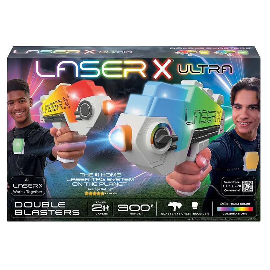 Laser X Ultra Double Blaster (Pack of 2)