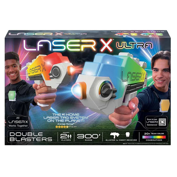 Laser X Ultra Double Blaster (Pack of 2)