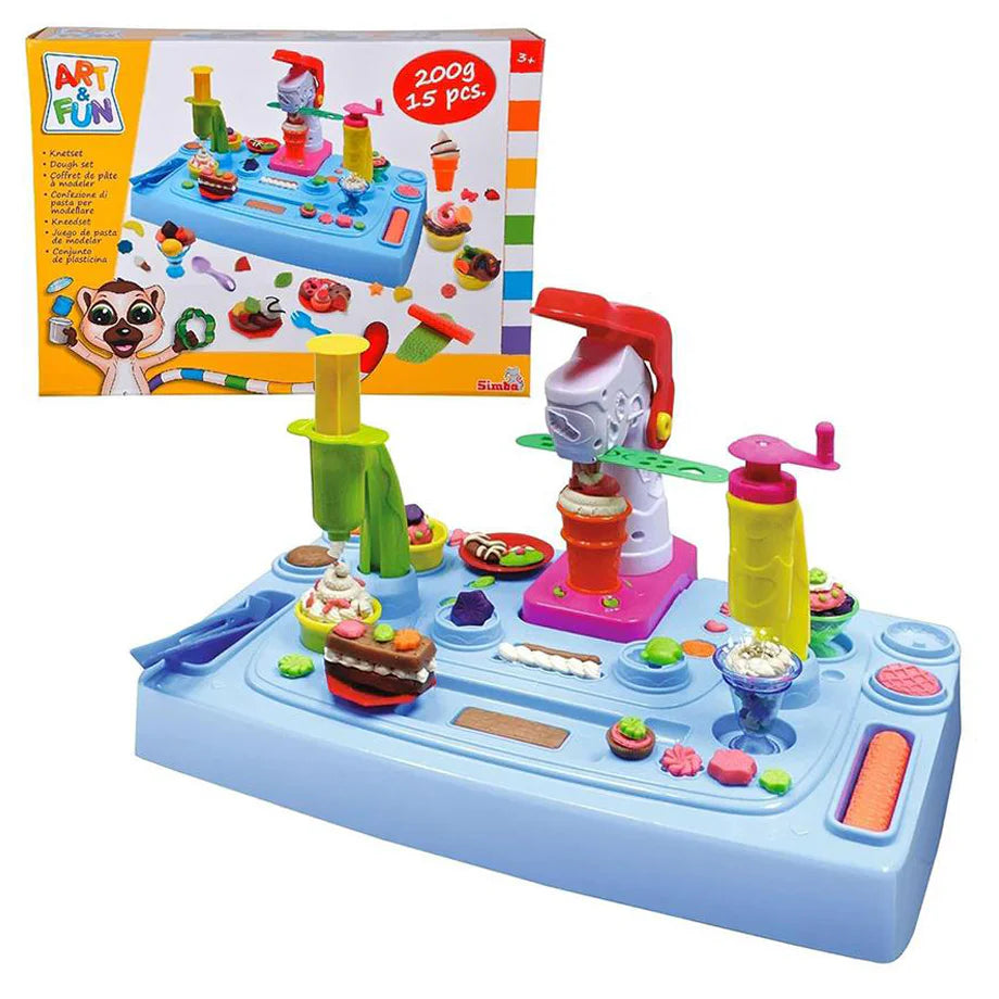 Art & Fun Sweet Ice Cream Dough Set (15 Pieces)