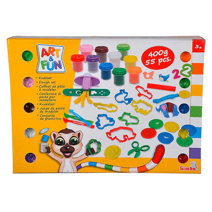 Art & Fun Mega Dough Set (55 Pieces)