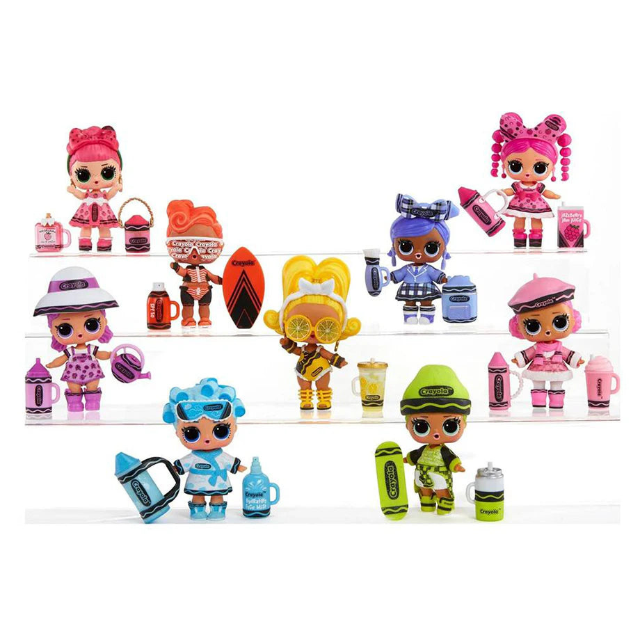LOL Surprise Loves Crayola Tot Doll Collectible Ball (Assorted)