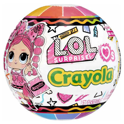 LOL Surprise Loves Crayola Tot Doll Collectible Ball (Assorted)
