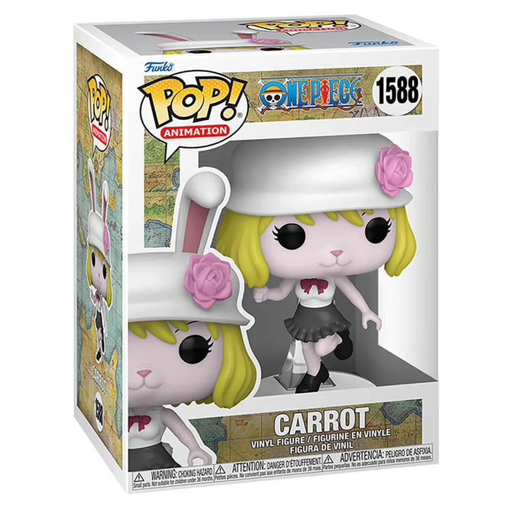 Funko POP! One Piece Carrot in White Hat Vinyl Figure (14 cm)