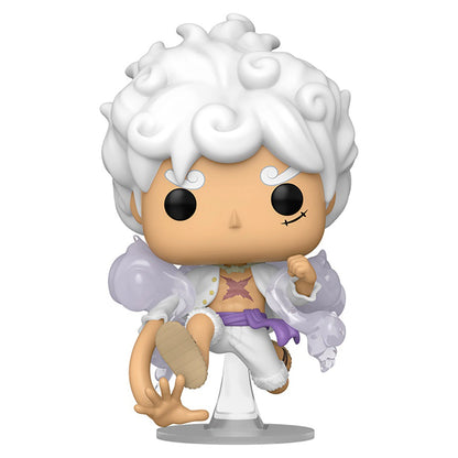 FuFunko POP! One Piece Luffy Gear Five Chase Glow-in-the-Dark Vinyl Figure (14 cm)