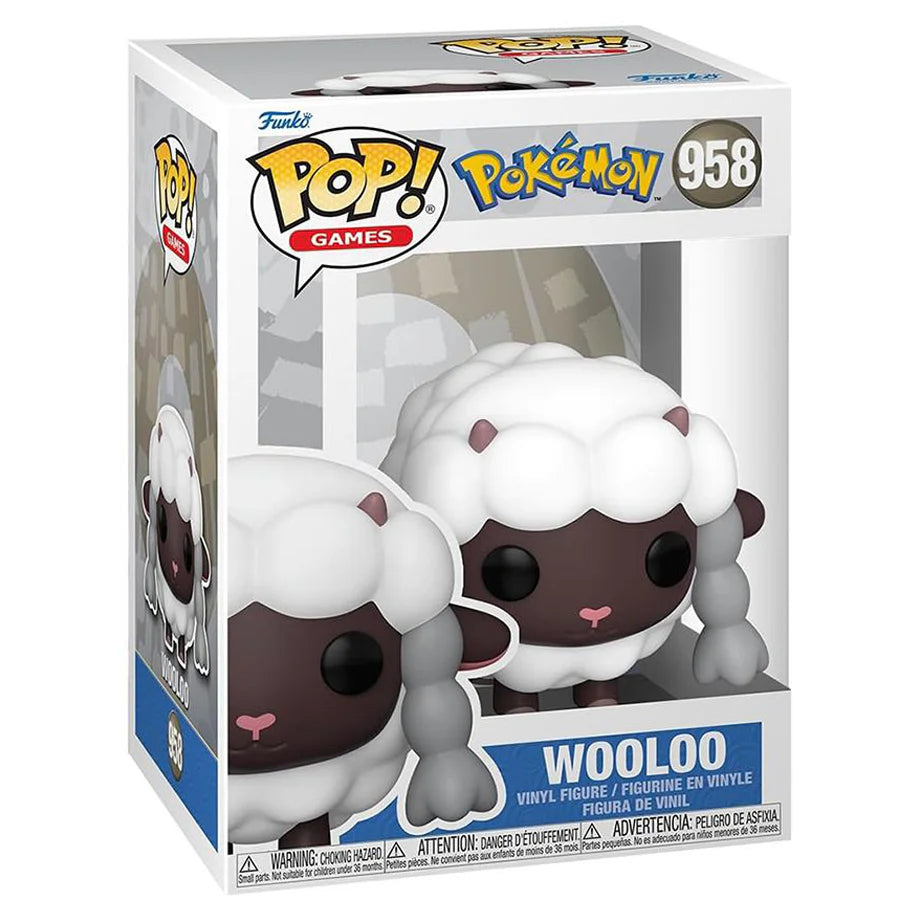 Funko POP! Games Pokemon Wooloo Vinyl Figure