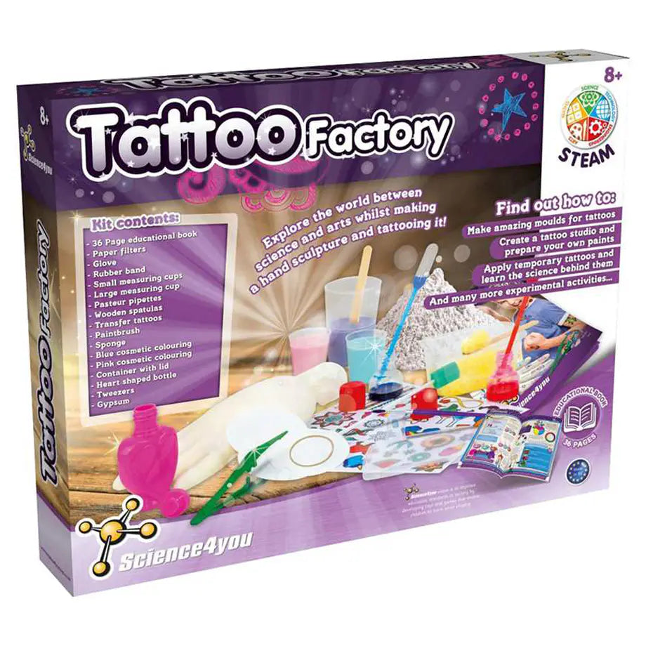 Science4You Tattoo Factory Diy Steam Kit