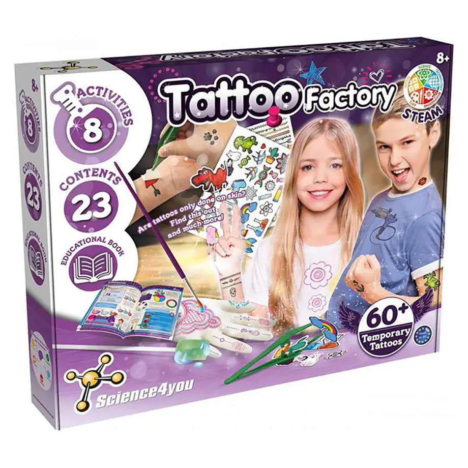 Science4You Tattoo Factory Diy Steam Kit