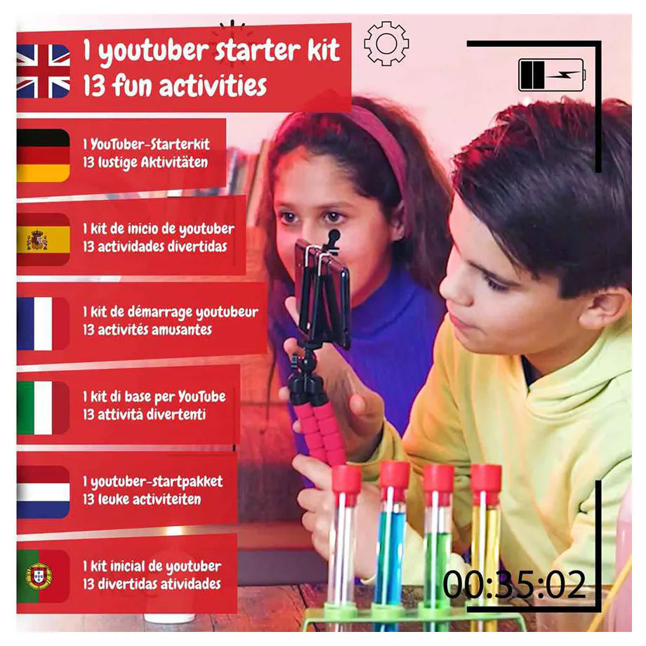 Science4You Be A Youtuber Studio Lab Diy Steam Kit