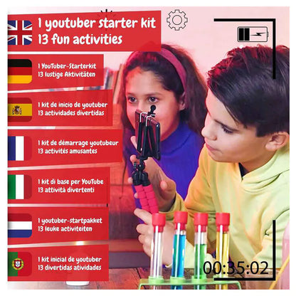 Science4You Be A Youtuber Studio Lab Diy Steam Kit
