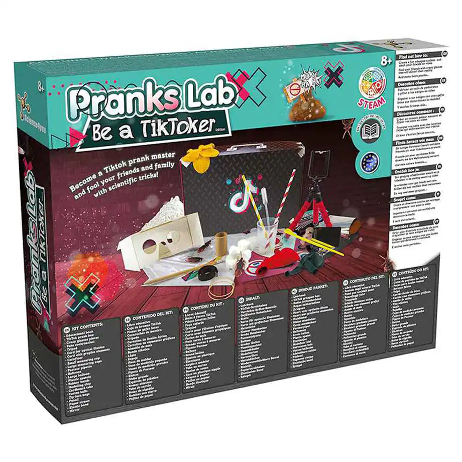 Science4You Be A Tiktoker Pranks Lab Diy Steam Kit