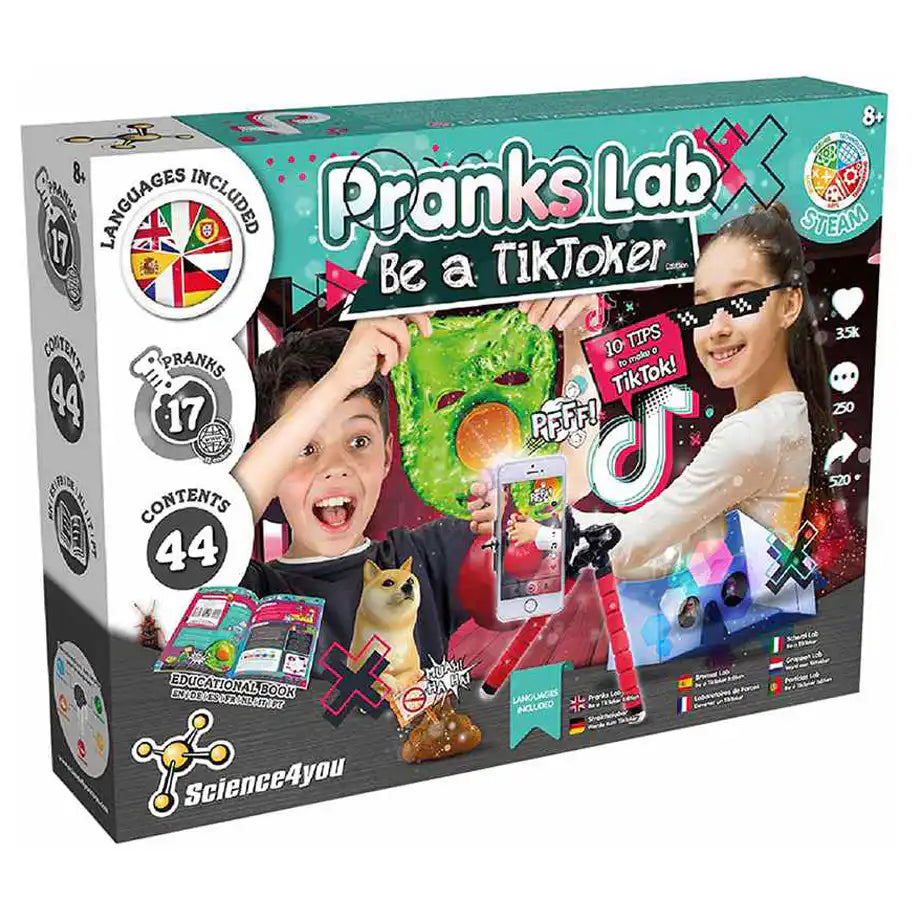 Science4You Be A Tiktoker Pranks Lab Diy Steam Kit