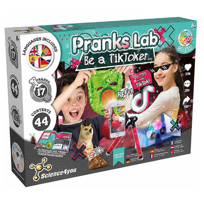Science4You Be A Tiktoker Pranks Lab Diy Steam Kit