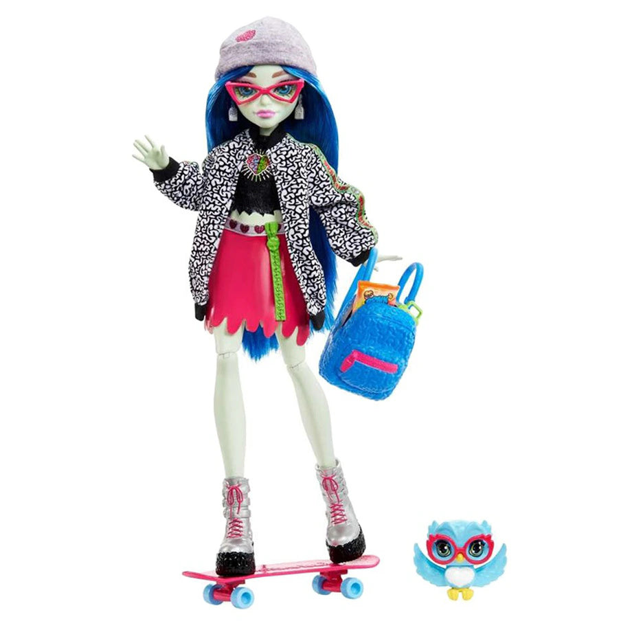 Monster High Ghoulia Yelps Fashion Doll with Pet & Accessories