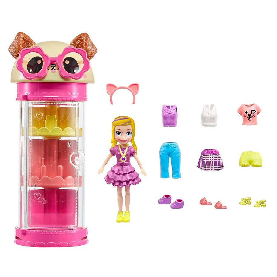Polly Pocket Style Spinner Fashion Closet (Assorted)