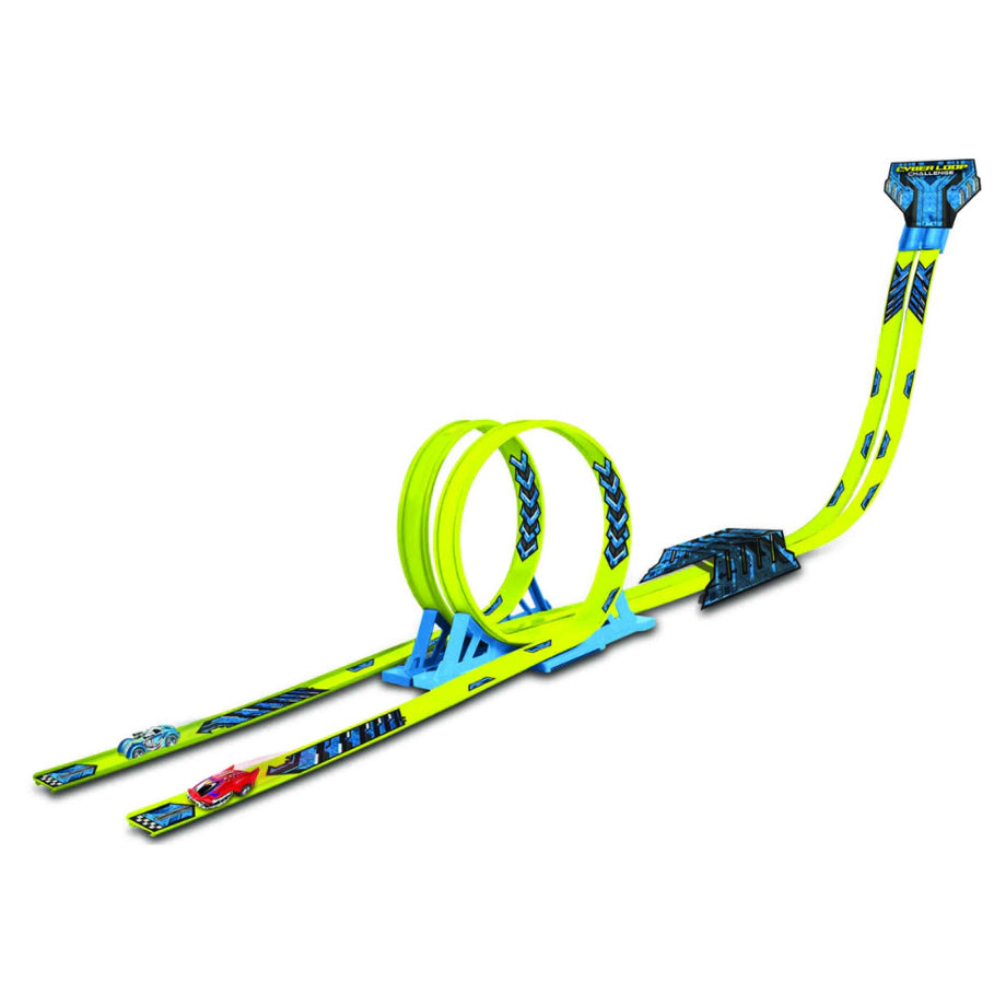 Maisto Fresh Metal 100 Cyber Dual Race Challenge Playset with Pullback ...