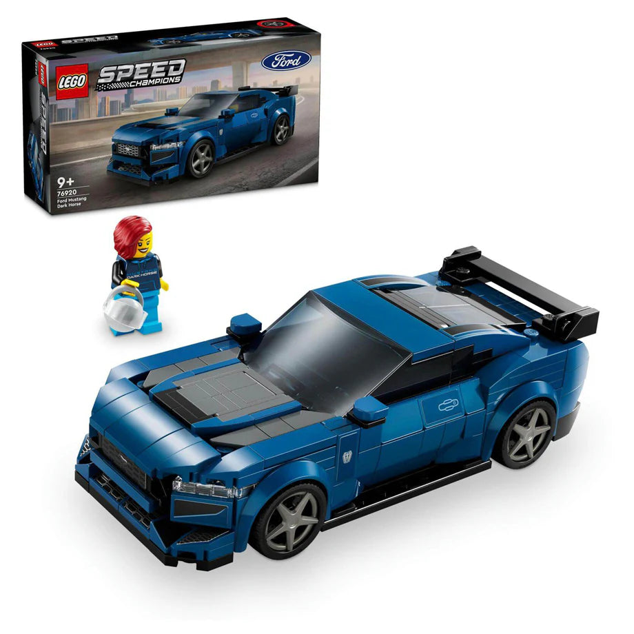LEGO Speed Champions Ford Mustang Dark Horse Sports Car Building Set