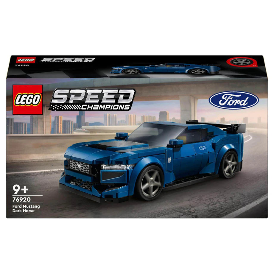 LEGO Speed Champions Ford Mustang Dark Horse Sports Car Building Set