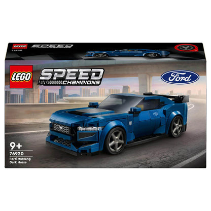 LEGO Speed Champions Ford Mustang Dark Horse Sports Car Building Set