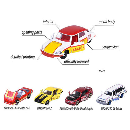 Majorette 60th Anniversary Die-cast Car Gift Set (5 Pack)