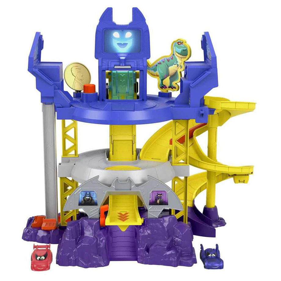 Fisher-Price DC Batwheels Bat-Big Rig Bat Camion Toy Hauler & Car