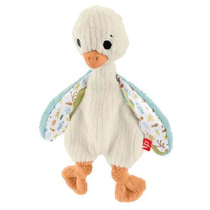 Fisher-Price Snuggle Up Goose Baby Sensory Soft Toy