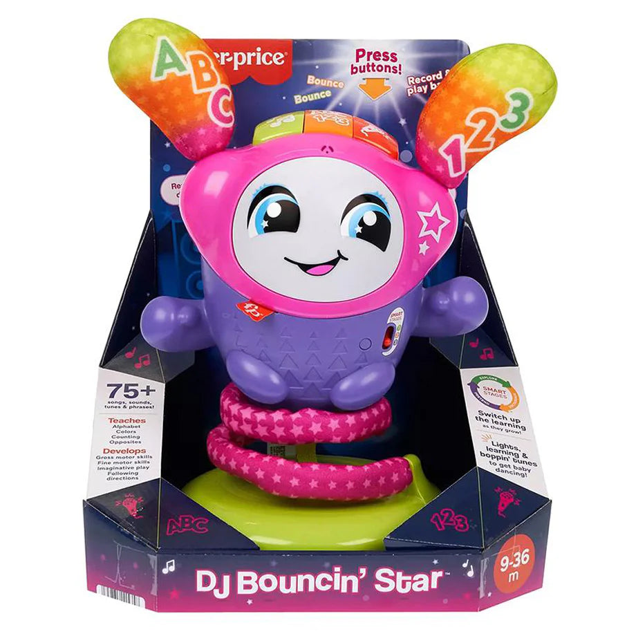 Fisher-Price DJ Bouncin Star Musical Activity Toy