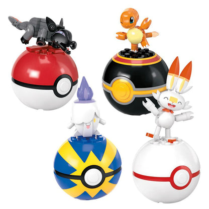 Pokemon MEGA FireType Team Building Toy  (105 Pieces)