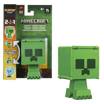Minecraft Flippin Figs 2-in-1 Transforming Figure (Assorted)