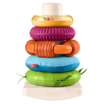 Fisher-Price Sensory Rock-A-Stack Roly-Poly Stacking Toy