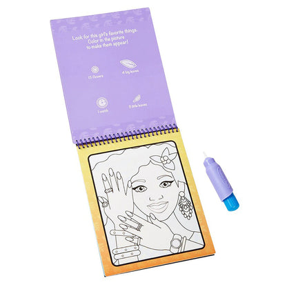 Melissa & Doug On-the-Go Water Wow! Makeup & Manicures Water Reveal Pad