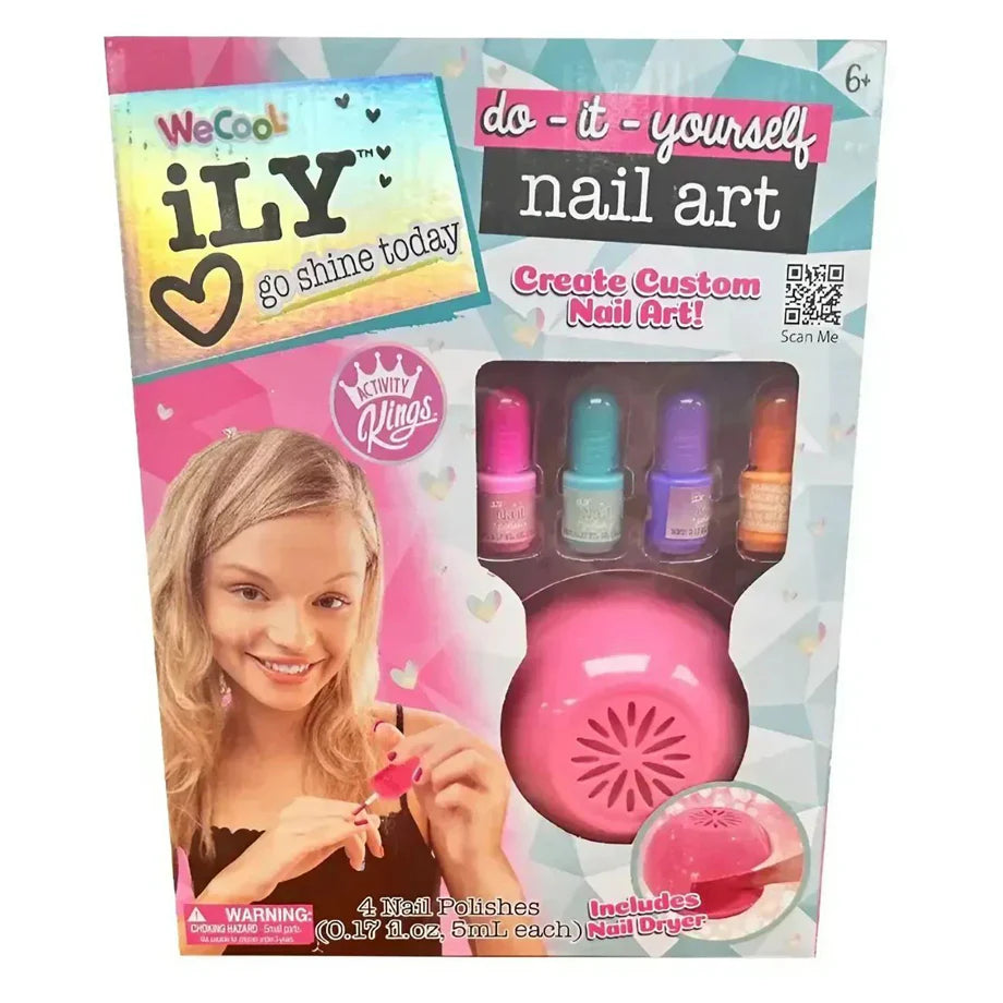 WeCool iLY DIY Nail Art With Nail Dryer Set (20 ml)