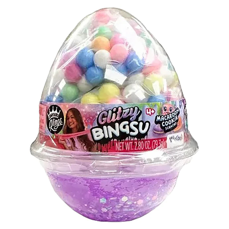 Compound Kings Glitzy Bingsu Macaroon Cookie Slime Egg (79 g)