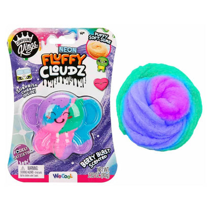 WeCool Compound Kings Neon Fluffy Cloudz Butterfly Slime (Assorted)
