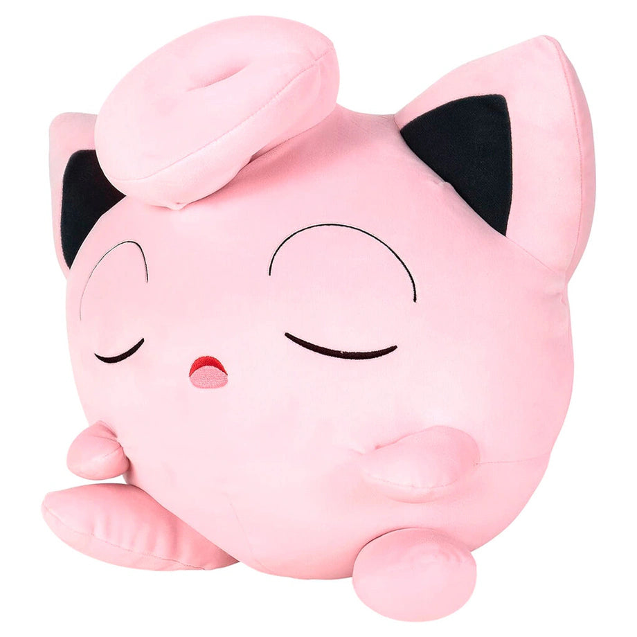 Pokemon Sleeping Jigglypuff Plush Toy (45.72 cm, Pink)