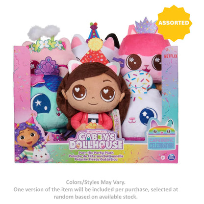 Gabby'S Dollhouse Purr-Ific Party Plush Toy (15 Cm, Assorted)