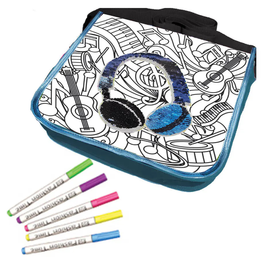 Fashion Time Reversible Sequin Messenger Bag Diy Kit