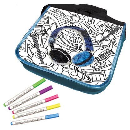 Fashion Time Reversible Sequin Messenger Bag Diy Kit