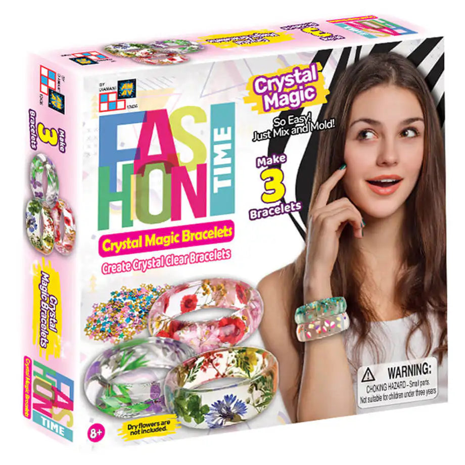 Fashion Time Crystal Magic Clear Bracelets Diy Kit