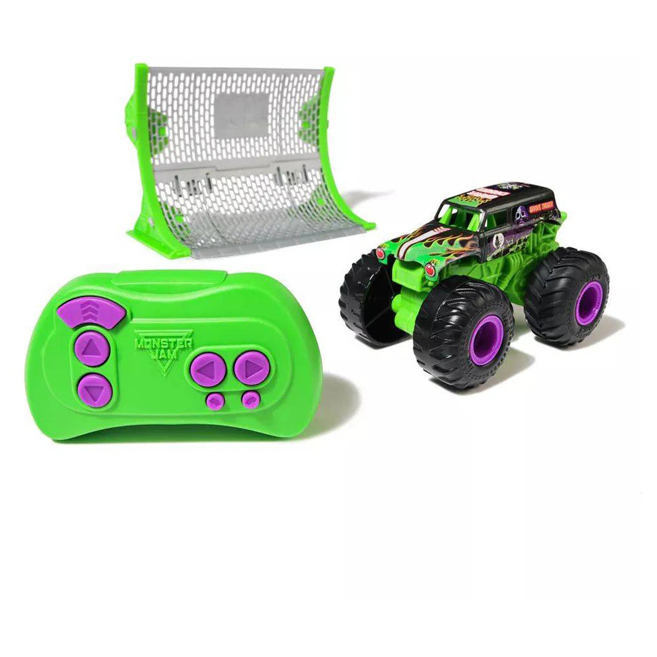 Monster Jam Grave Digger RC Monster Truck (1:64)