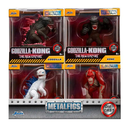 Jada MetalFigs Godzilla x Kong: The New Empire Die-Cast Figure (6 cm, Assorted)